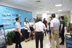 南京市殡葬行业向导莅临抖圈集团，旅行并指导