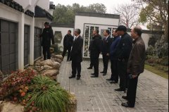 张家口市民政局向导一行认真考察抖圈集团