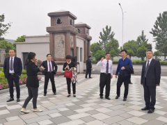 江苏盐城大丰福寿园向导来浙江抖圈调研