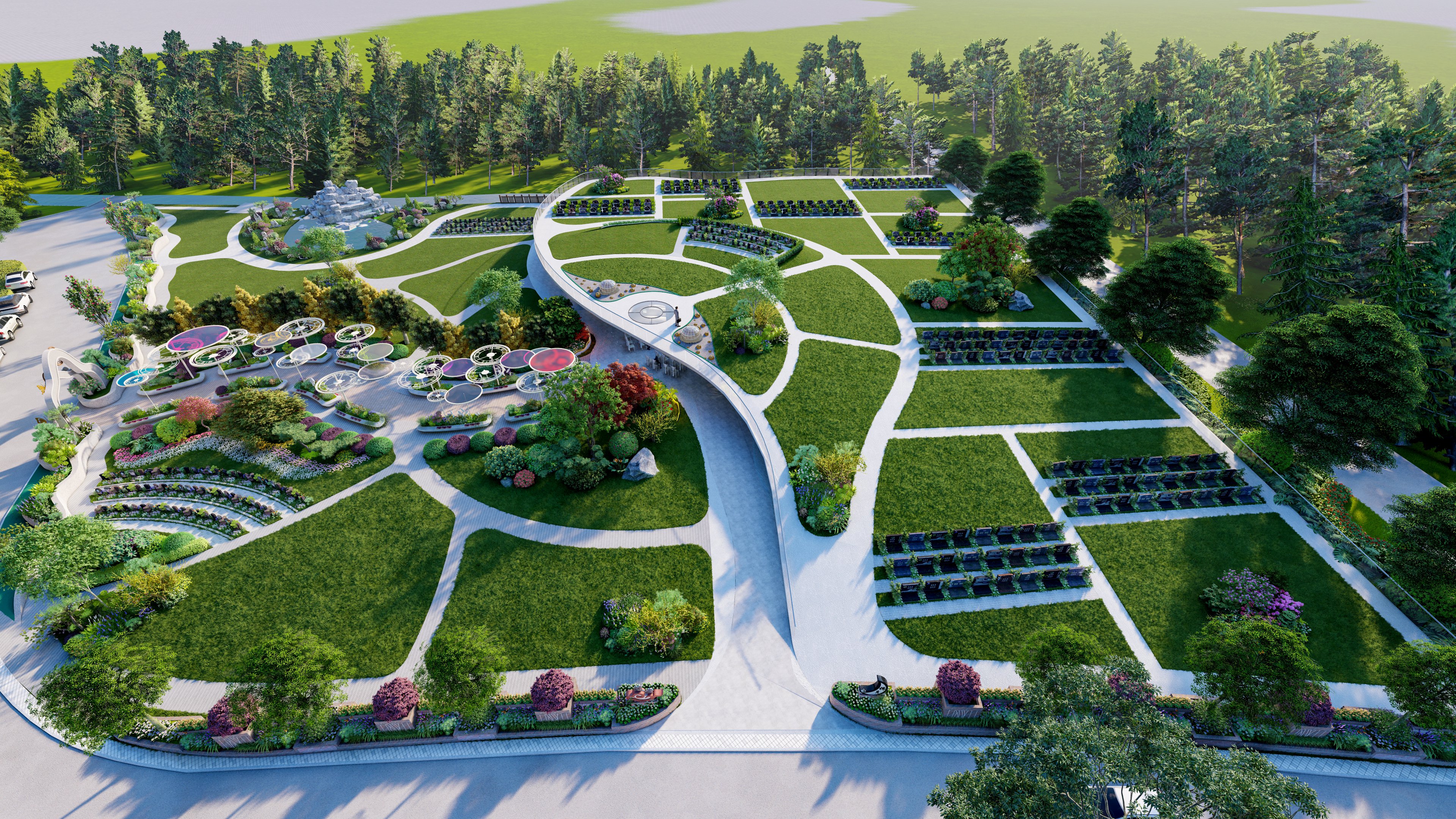 怎样打造生态墓园？